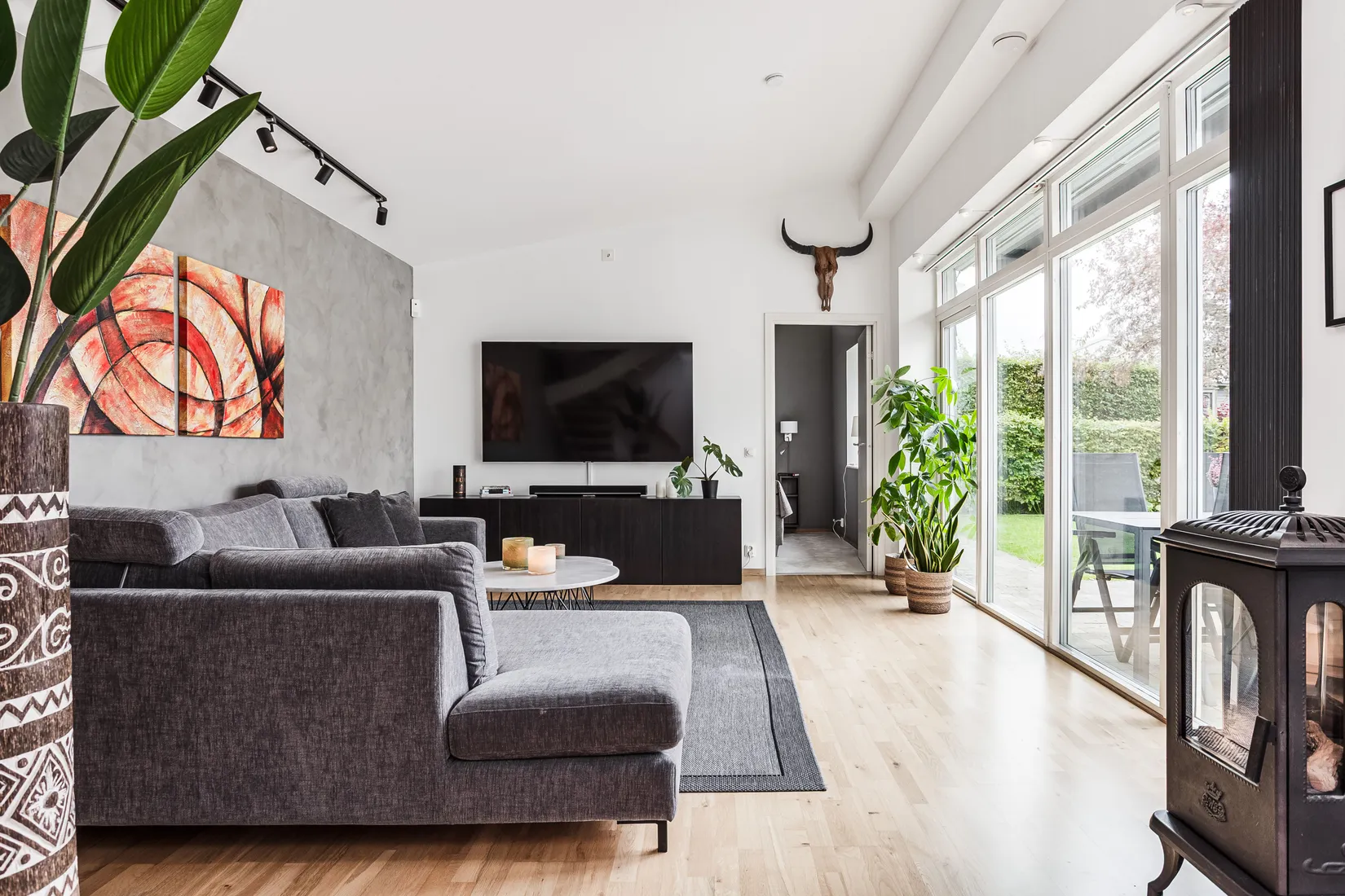 Radhus, Angelikavägen 6, Fajans/Nyby Gärde, Falkenberg