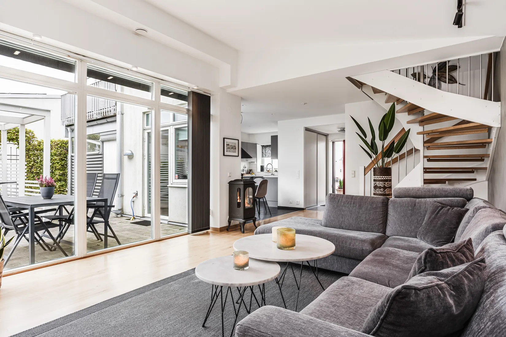 Radhus, Angelikavägen 6, Fajans/Nyby Gärde, Falkenberg