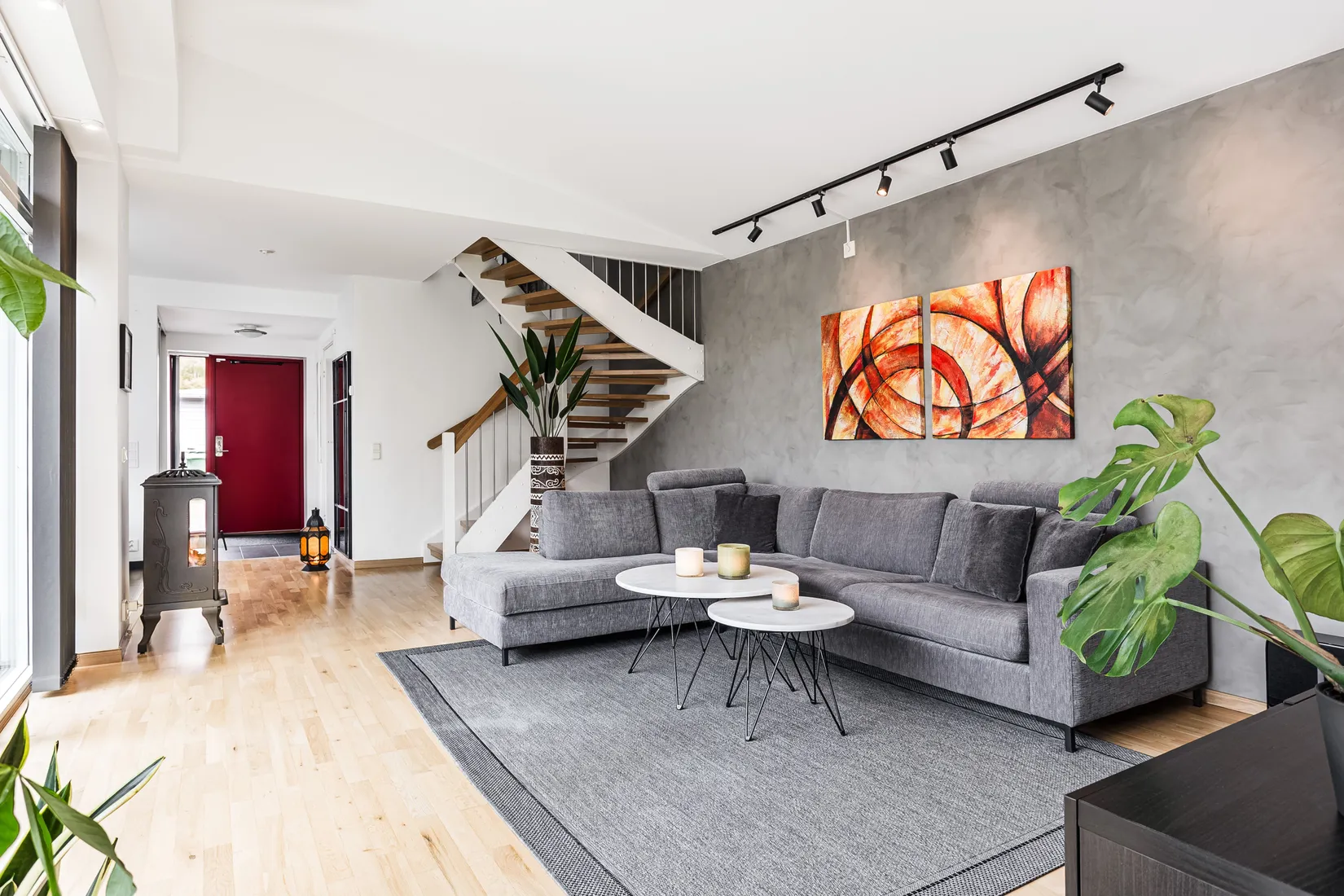Radhus, Angelikavägen 6, Fajans/Nyby Gärde, Falkenberg