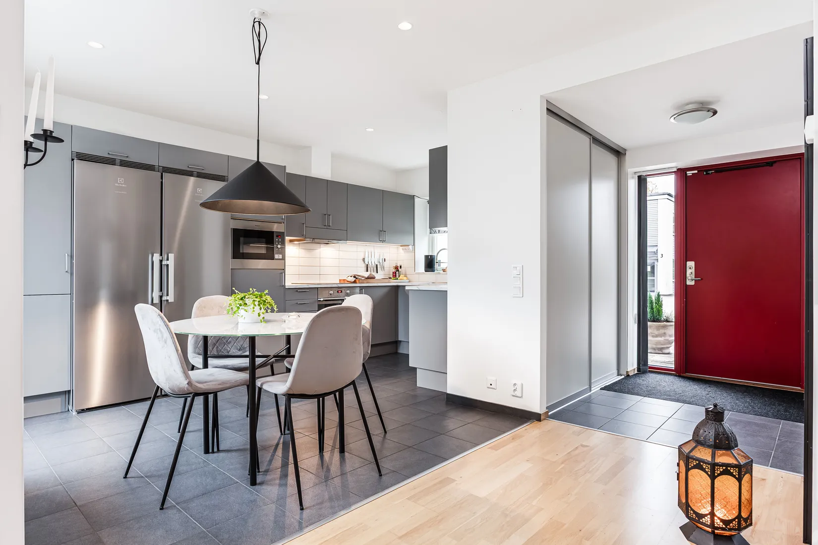 Radhus, Angelikavägen 6, Fajans/Nyby Gärde, Falkenberg