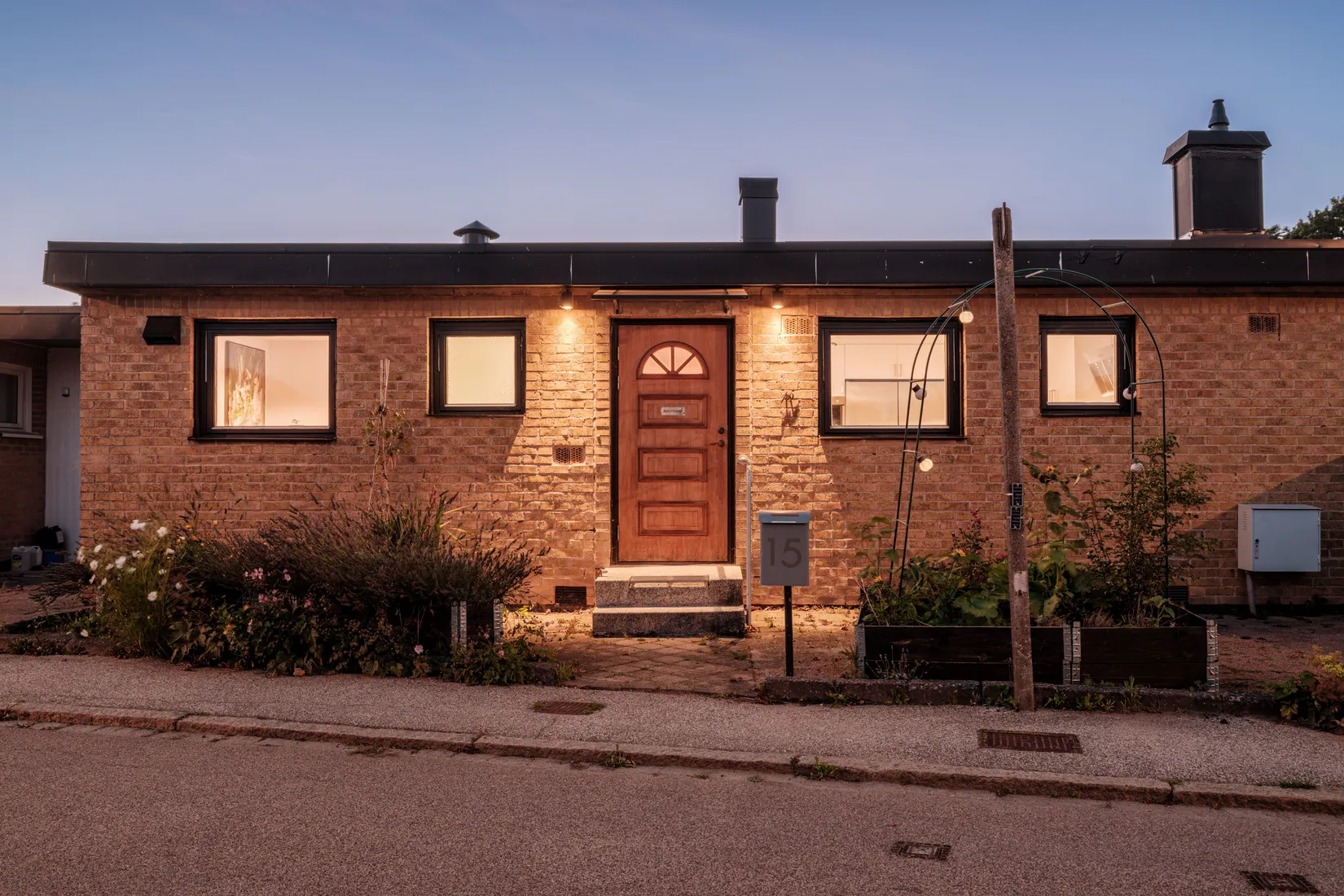Radhus, Hårdvallsgatan 15, Sibbarp, Malmö