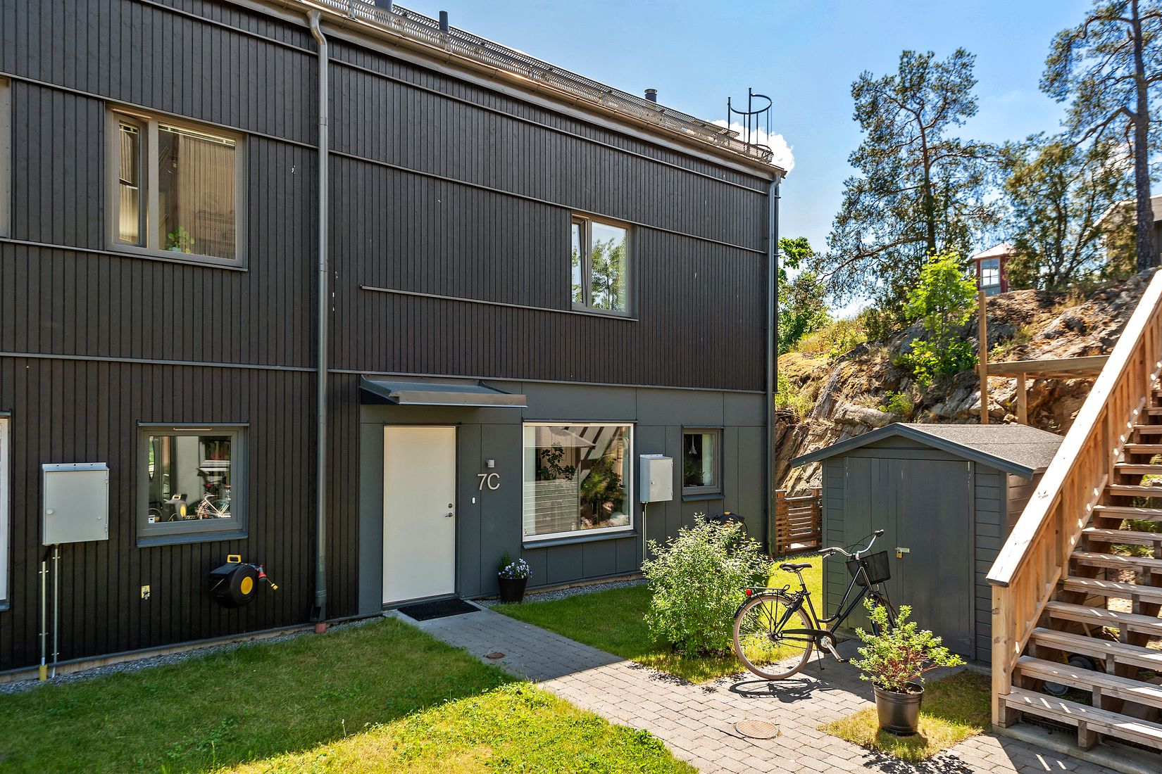 Radhus, Knäpparvägen 7C, Långsjö, Stockholm