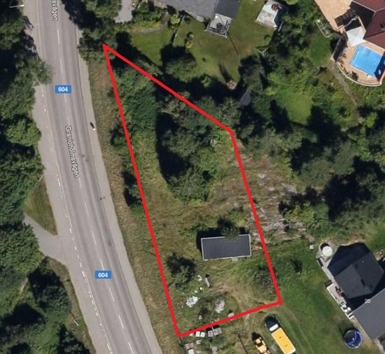 Tomt, Granloholmsvägen 18, Håkanstå, Sundsvall