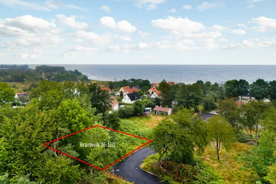 Tomt, Algstigen 17, Brantevik, Simrishamn