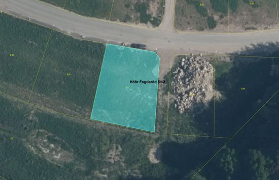 Tomt, Höör fogdaröd 8:42, Höör