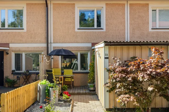 Radhus, Kvintettvägen 58, Skogås, Huddinge