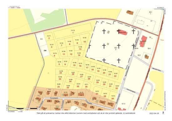 Tomt, Tomt nummer 15, Kyrkvången, Svalöv