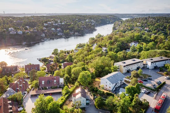 Radhus, Talluddsvägen 5B, Björknäs, Nacka