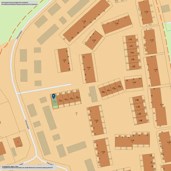 Radhus, Hjortronstigen 2, Nyhem, Finspång