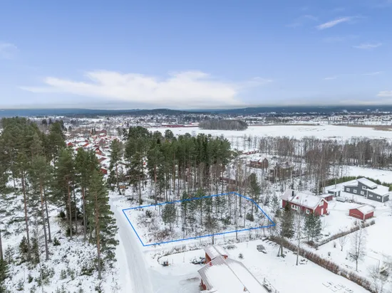 Tomt, Lycka Majorshagsvägen 33, Tibble och Lycka, Leksand