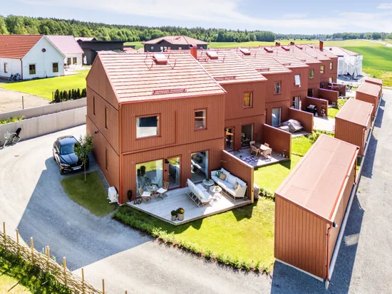 Radhus, Friluftsvägen 7G, Gamla Nynäs, Enköping