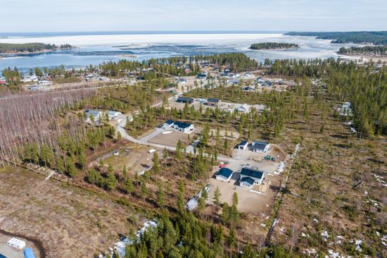 Tomt, Boviksbadet Boviken 3:173, Skellefteå