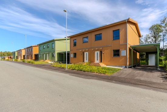 Villa, Radhus, Orrhagavägen Tvåplanshus, Eksjö