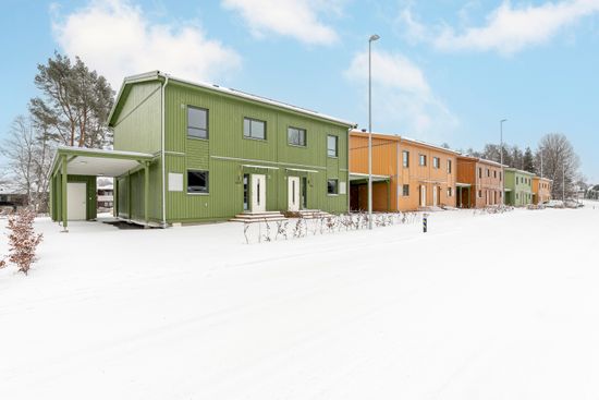 Villa, Radhus, Orrhagavägen Tvåplanshus, Eksjö