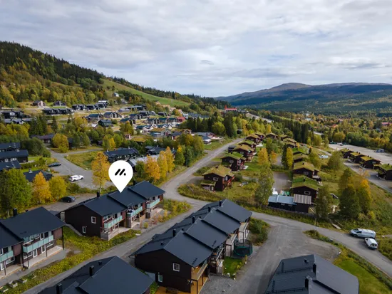 Radhus, Västra Hamrebacken 5B, Duved, Åre