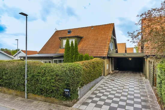 Villa, Ekholmsgatan 16, Gullvik, Malmö