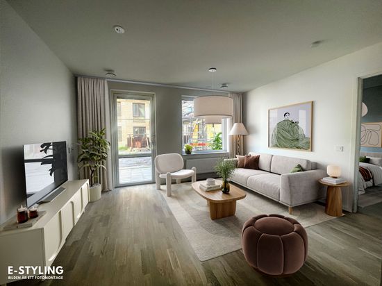 Bostadsrätt, Södra Järnvägsgatan 32, Centrum, Skellefteå