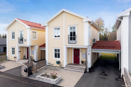 Radhus, Citronäppelgatan 22, Norra Alsberg, Nässjö