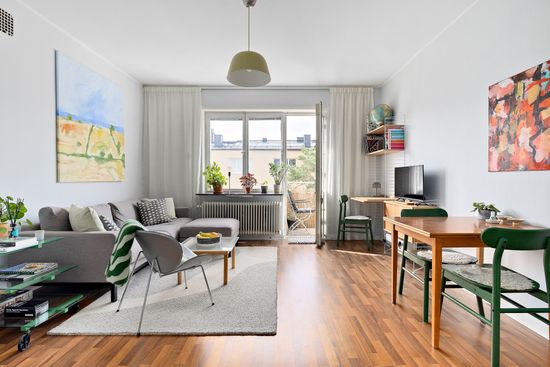 Bostadsrätt, Wahlbergsgatan 12, Hammarbyhöjden, Stockholm