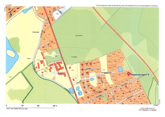 Tomt, Pegasusvägen 5, Ludvigsborg, Hörby