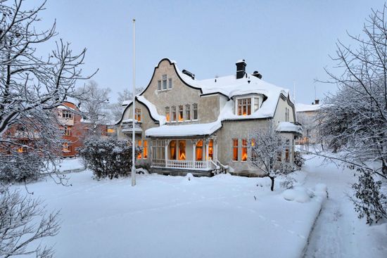 Villa, Regementsgatan 9, Karlslund, Östersund