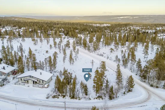 Tomt, Tickvägen 2, Lindvallen, Malung-Sälen