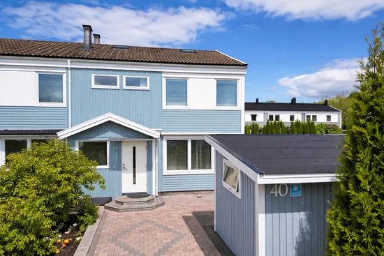 Villa, Radhus, Lingonrisgränd 40, Hässelby Norra Villastad, Stockholm