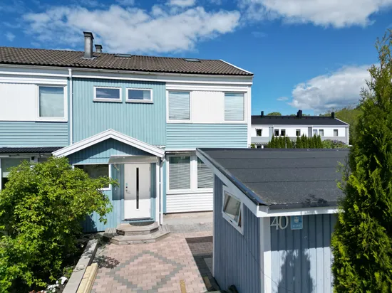 Villa, Radhus, Lingonrisgränd 40, Hässelby Norra Villastad, Stockholm