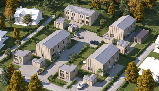 Radhus, Flintvägen, Järfälla