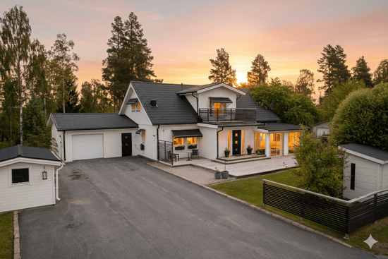Villa, Balettgatan 2, Falkträsket, Skellefteå