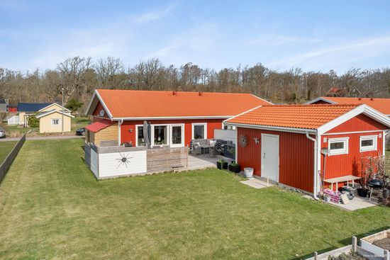 Radhus, Lissingavägen 15 B, Ugglarp, Falkenberg