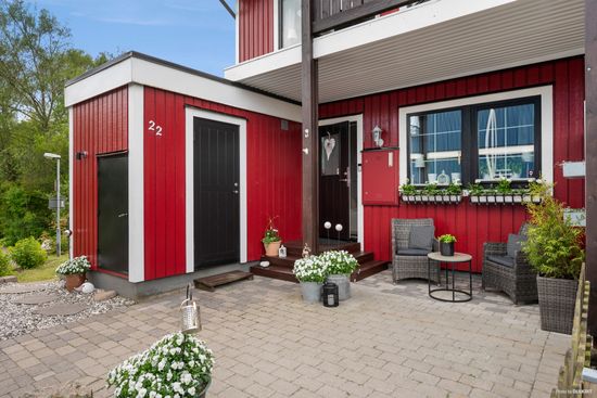 Radhus, Växthusvägen 22, Ängelholm