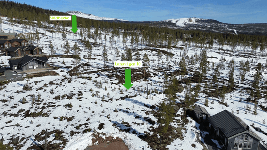 Tomt, Lunavägen 10, Idre  Himmelfjäll, Älvdalen