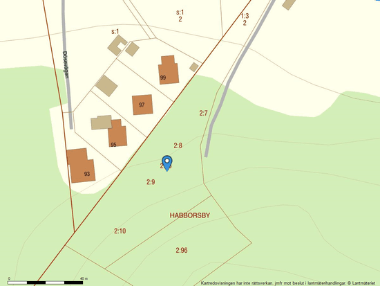 Tomt, Habborsby 2:95, Hjälteby, Tjörn