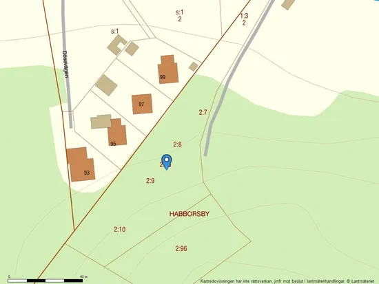 Tomt, Habborsby 2:95, Hjälteby, Tjörn