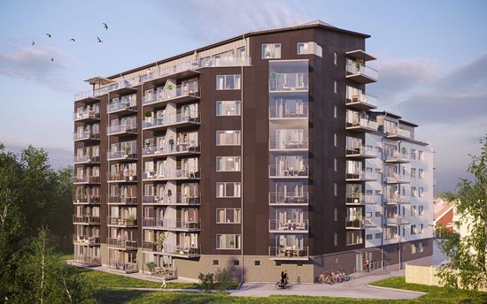 Bostadsrätt, Tubölegatan 1, Centrum, Skellefteå