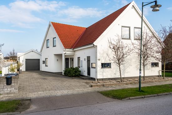 Villa, Ormvråksgatan 18, Mariastaden, Helsingborg