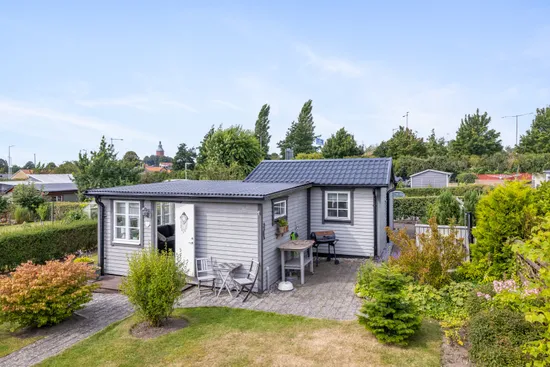 Fritidshus, Rosengången 41, Östra Sommarstadens Koloniområde, Ystad