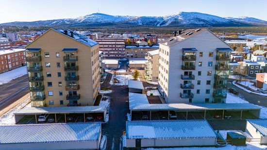 Bostadsrätt, Lappfogdegatan 1B, Centrala Gällivare, Gällivare