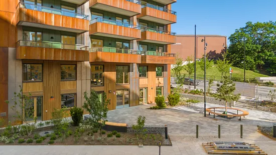 Bostadsrätt, Gaffelseglet 19 lgh 1001 Vyn, Markplan med uteplats, studiolägenhet, Vega, Haninge