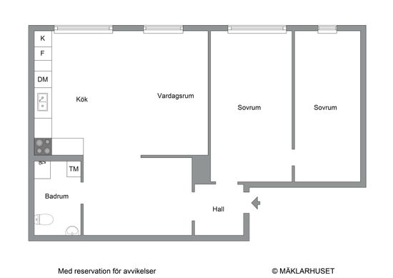 Bostadsrätt, Tritonvägen 4, Sundbyberg