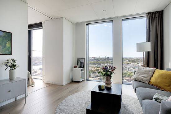 Bostadsrätt, Lodjursstråket 1 (våning 29), Lindholmen, Göteborg