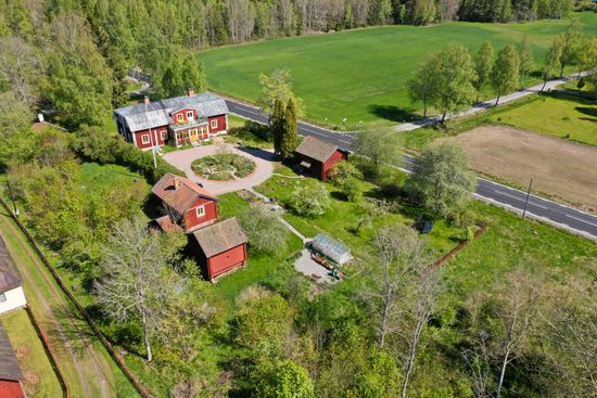 Villa, Västervåla Prästgård / Ängelsbergsvägen 78, Fagersta