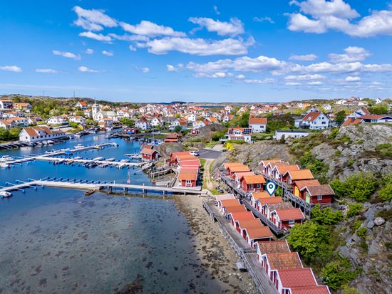 Fritidshus, Sjöbod 10-8-087 vid Värbo i Grundsund, Grundsund, Lysekil