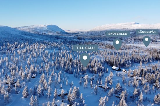 Tomt, Vemdalsskalet Björnstigen, Vemdalsskalet, Härjedalen