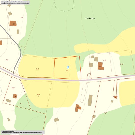Tomt, Blivande Hackmora 122?, Hackmora, Leksand