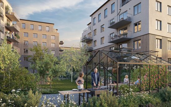 Bostadsrätt, Lgh 2-1103, Tyresö Centrum, Tyresö