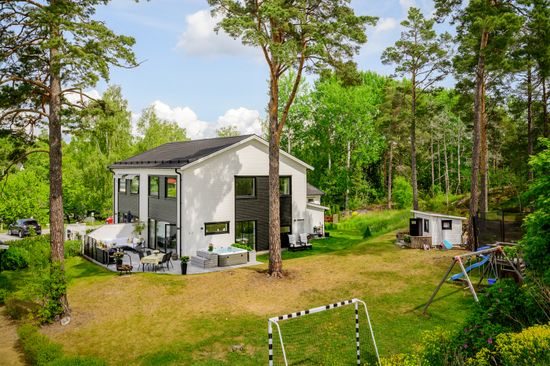 Radhus, Norrkärrsvägen 34, Gustavsvik, Nacka