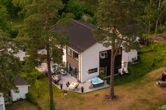 Radhus, Norrkärrsvägen 34, Gustavsvik, Nacka