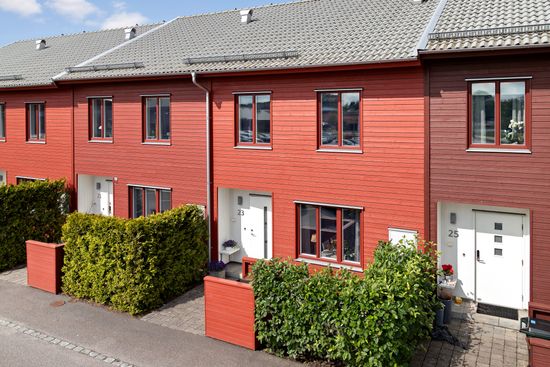 Villa, Radhus, Opalvägen 23, Kolla Parkstad, Kungsbacka